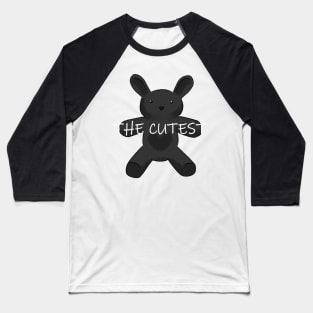 The cutest bunny black Baseball T-Shirt